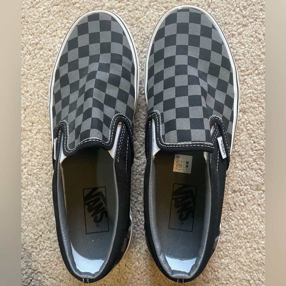 Van’s slip-on checkerboard shoe